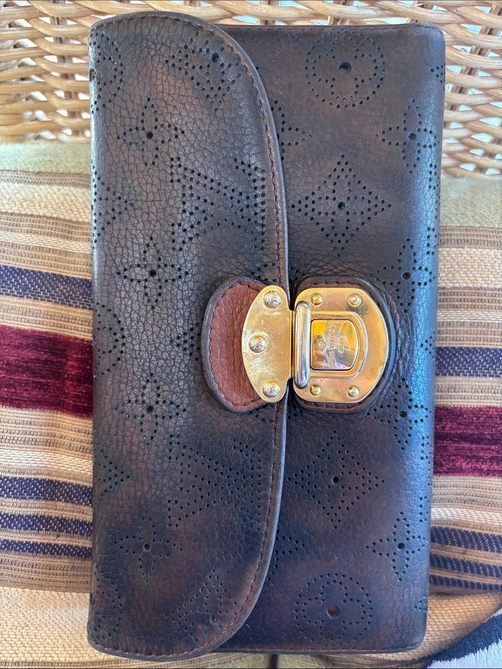 Louis Vuitton Wallet Vintage Portefeuille Amelia